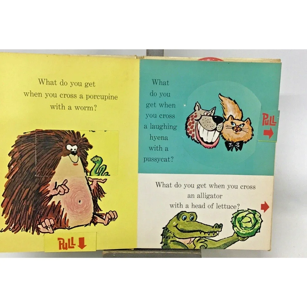 Vintage Pop-Up What Do You Get Hardcover Book Random House Movable Flaps 1960s